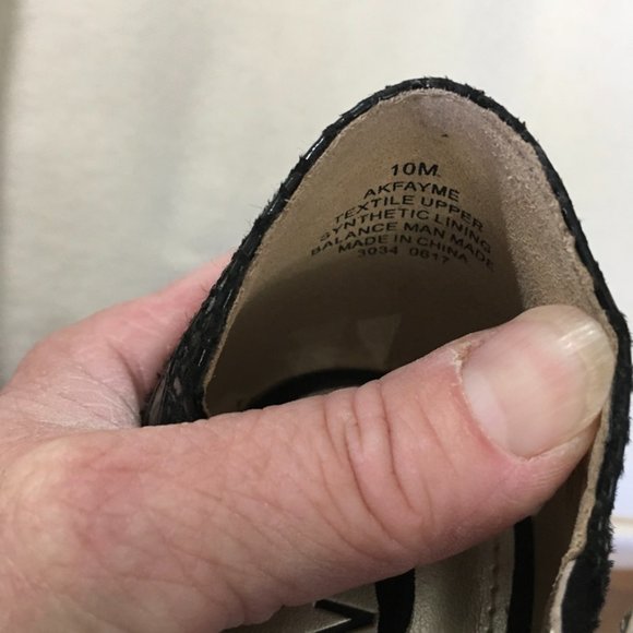 Anne Klein Fayme Black Pumps Sz 10M - Picture 6 of 8